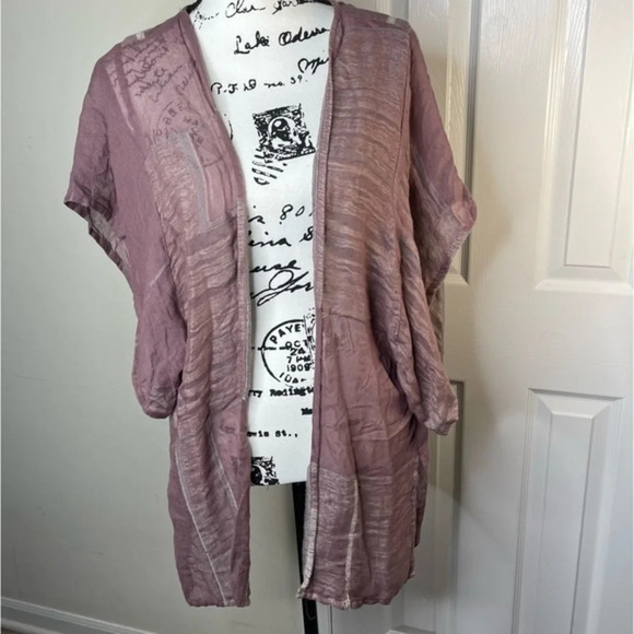Free People Women's Kimono One Size Open Front Cardigan - Picture 1 of 10